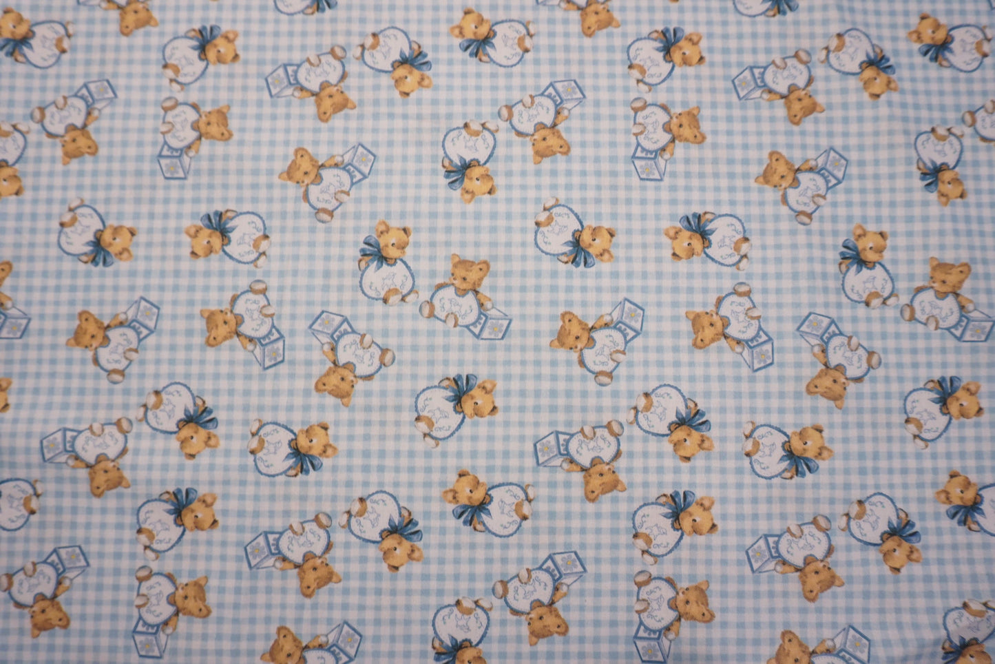 Baby Bears Quilting Fabric