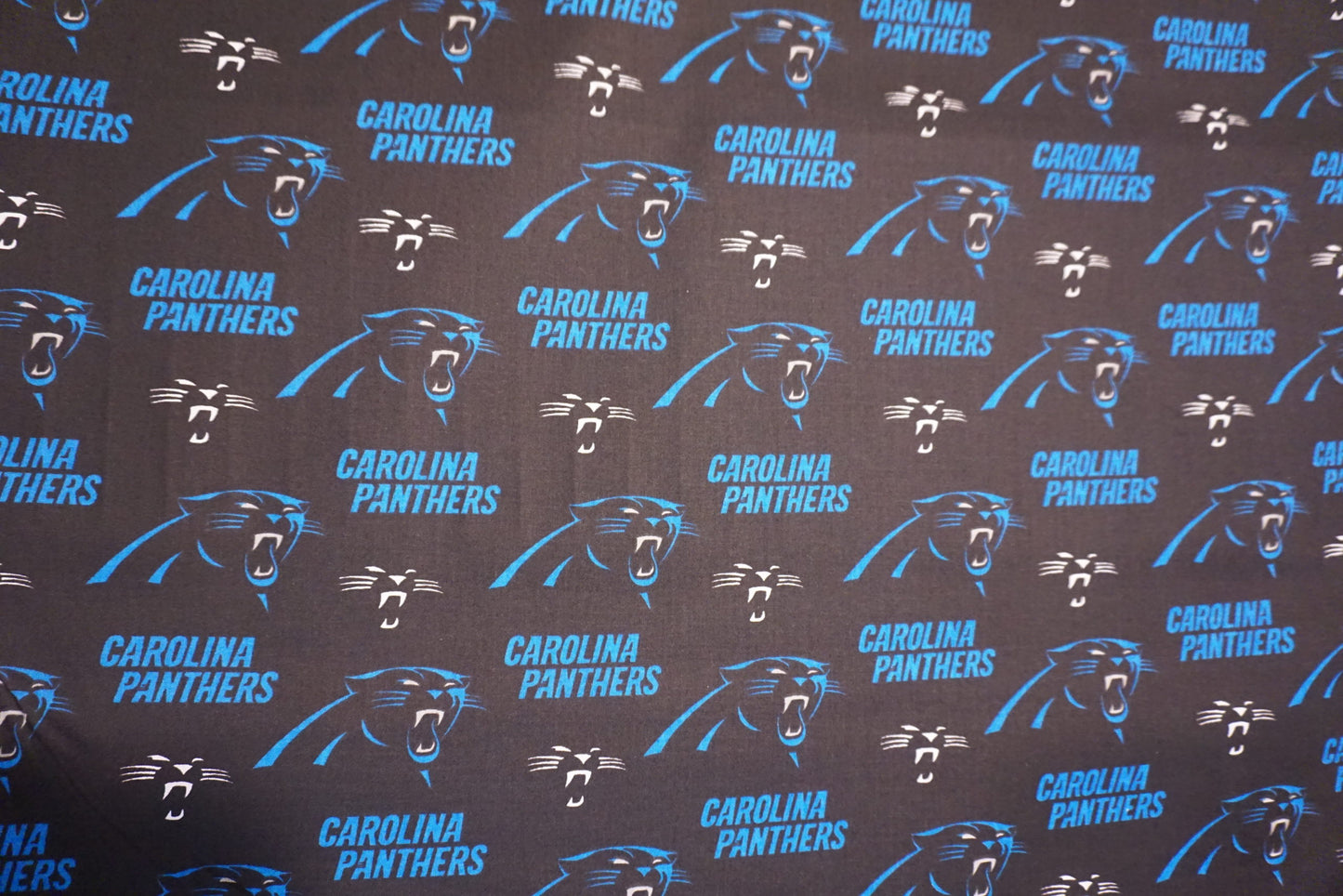 Carolina Panthers Quilting Fabric