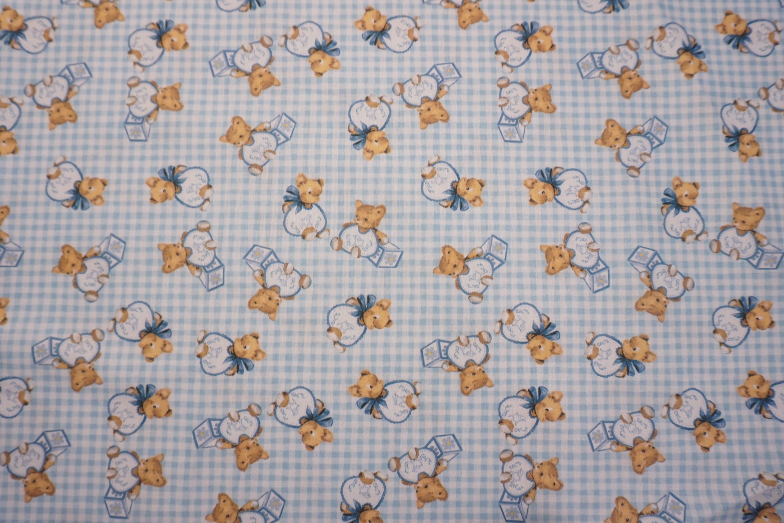 Baby Bears Quilting Fabric