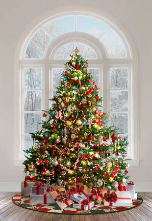 Christmas Tree Panel