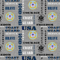 Coast Guard Cotton Quilting Fabric