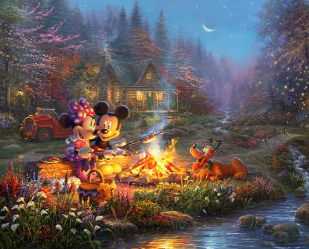 Mickey & Minnie Sweetheart Campfire