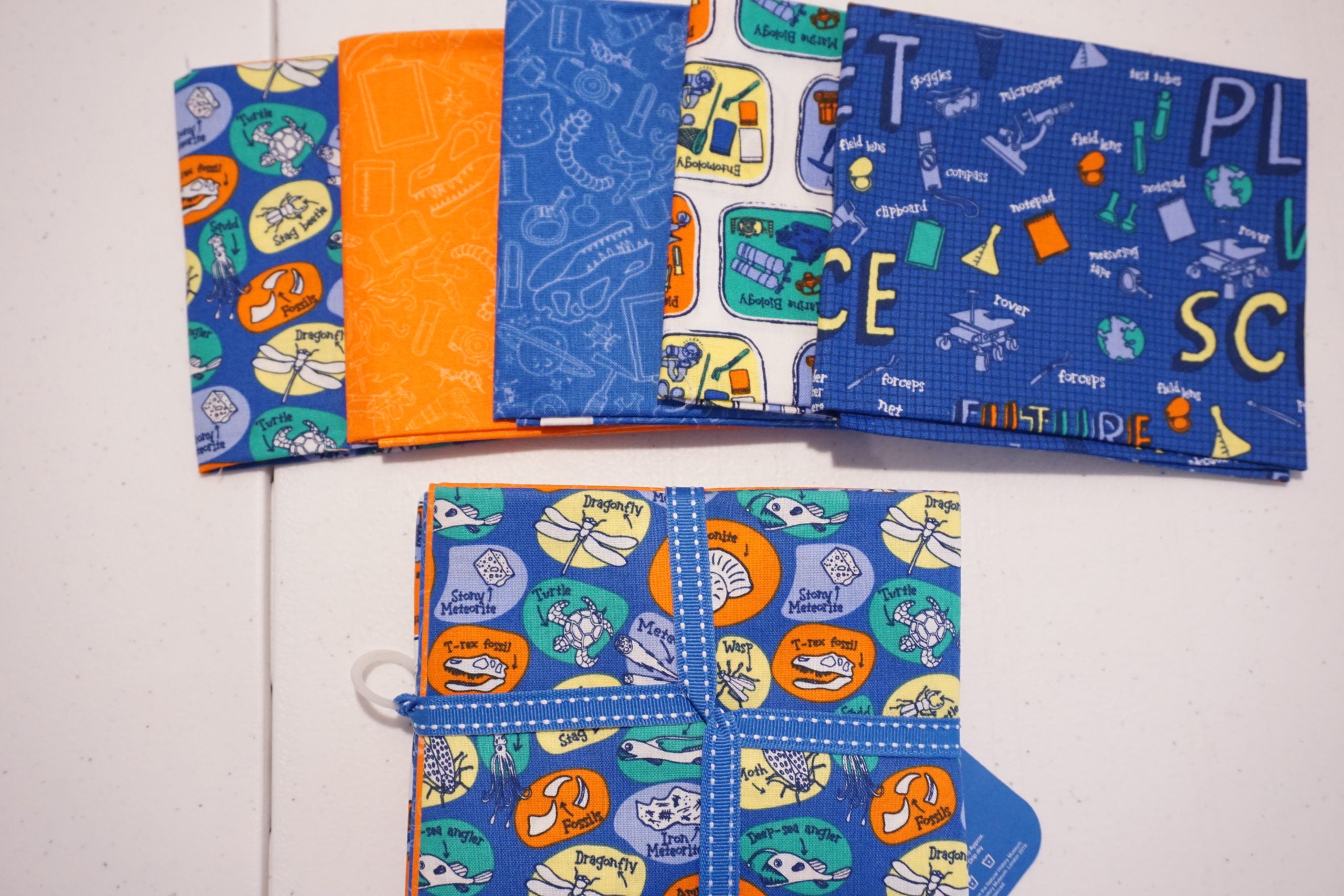 Natural History Museum Future Scientist Fat Quarter Pack